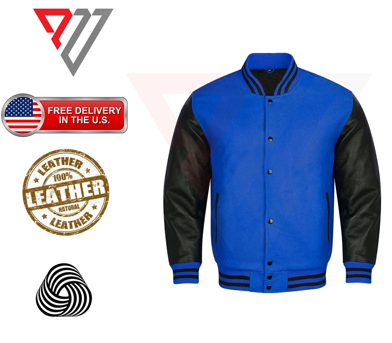 Wool & Cowhide Varsity