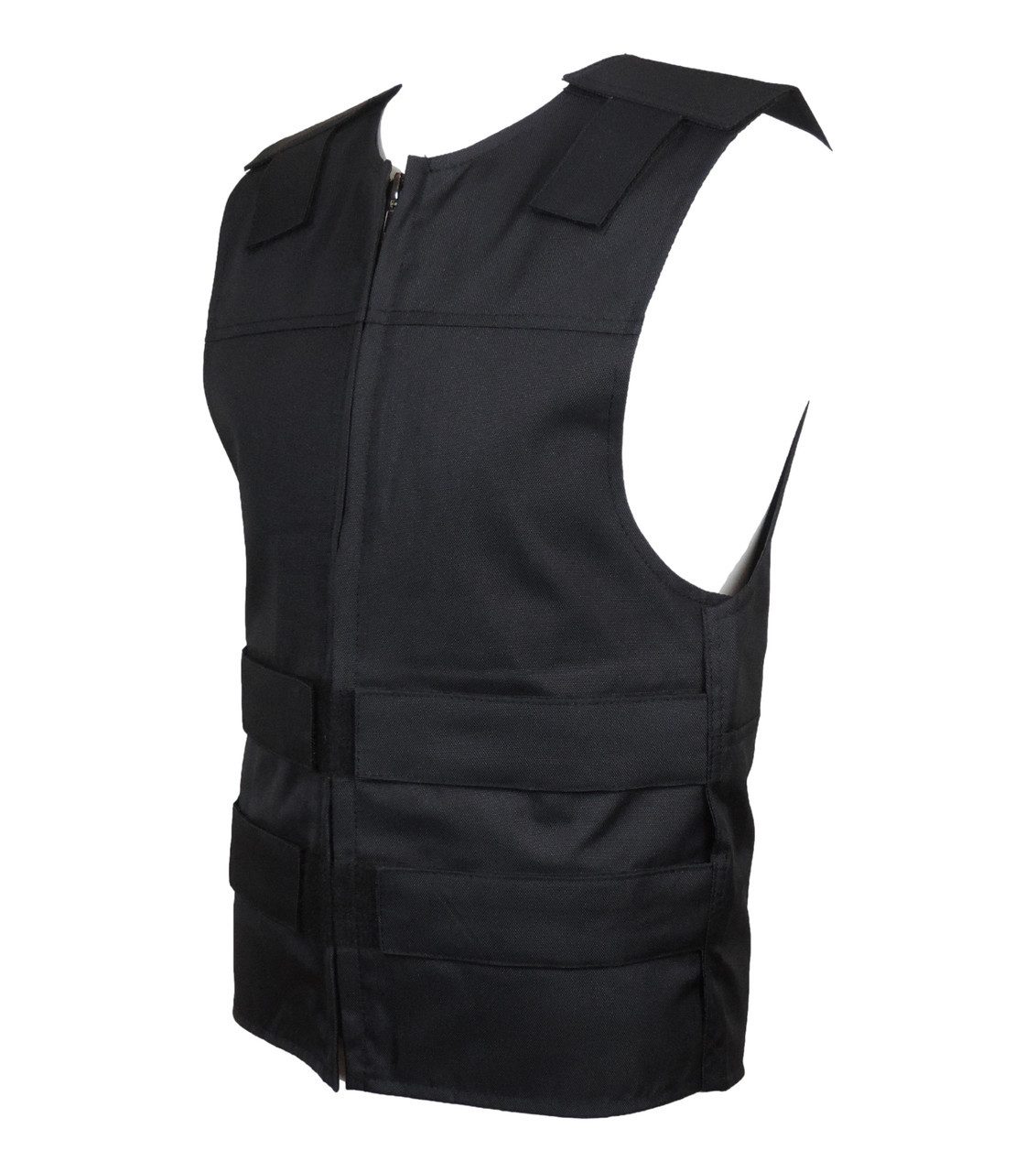 Black Cordura | Textile Motorcycle Vest | Men And Women Cut